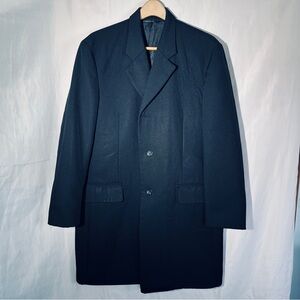 Vintage 1990s Men’s Laundry Industry Dutch Brand Longline Tailored Coat - 48